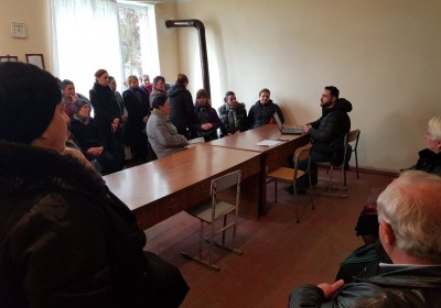 Informational Meetings in Samegrelo Region