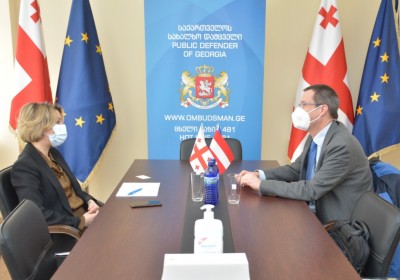 Public Defender Meets with Ambassador of Austria