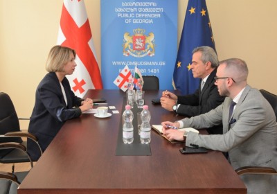 Public Defender Meets Bulgarian Ambassador