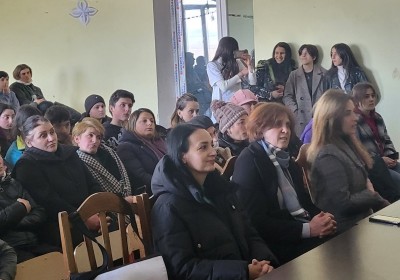 Meeting with Students of Public Schools of Tsalka Municipality