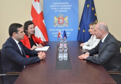Public Defender Meets with Chairman of Government of Autonomous Republic of Abkhazia