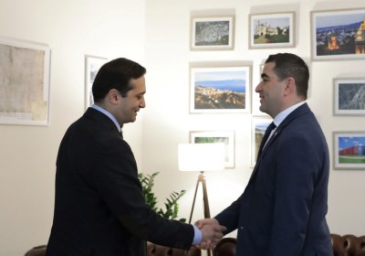 Meeting with Chairman of Parliament of Georgia