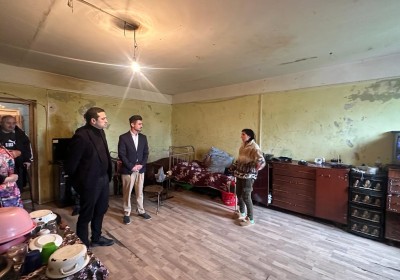 Public Defender Visits Gori Social Housing