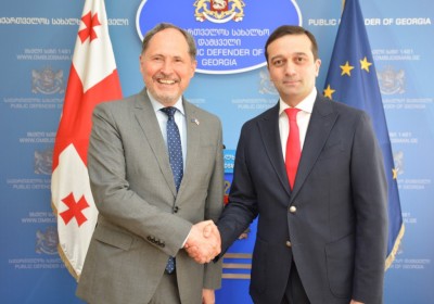 Meeting with EU Ambassador to Georgia