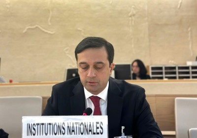 Public Defender Delivers Speech in UN Human Rights Council 