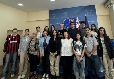 Meeting of Human Rights Education Department with School Students