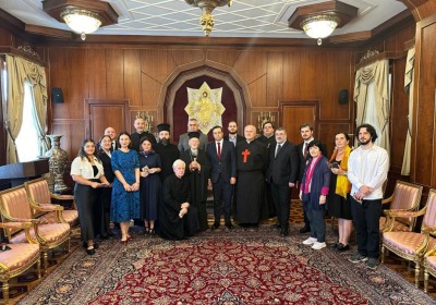 Public Defender and Members of Council of Religions Meet with Ecumenical Patriarch