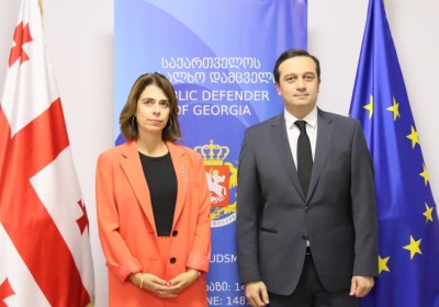 Վրաստանի Ժողովրդական պաշտպանը հանդիպել է ՄԱԿ-ի կանանց գրասենյակի տարածաշրջանային տնօրենի հետ