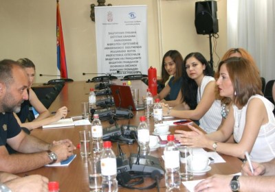 Representatives of Public Defender's Office pay training visit to Serbia 