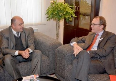 Meeting with Ambassador of Kingdom of Netherlands
