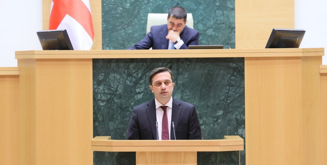 Xalq Müdafiəçisi Gürcüstan parlamentinin plenar iclasında 2023-cü il üçün parlament hesabatını təqdim edib