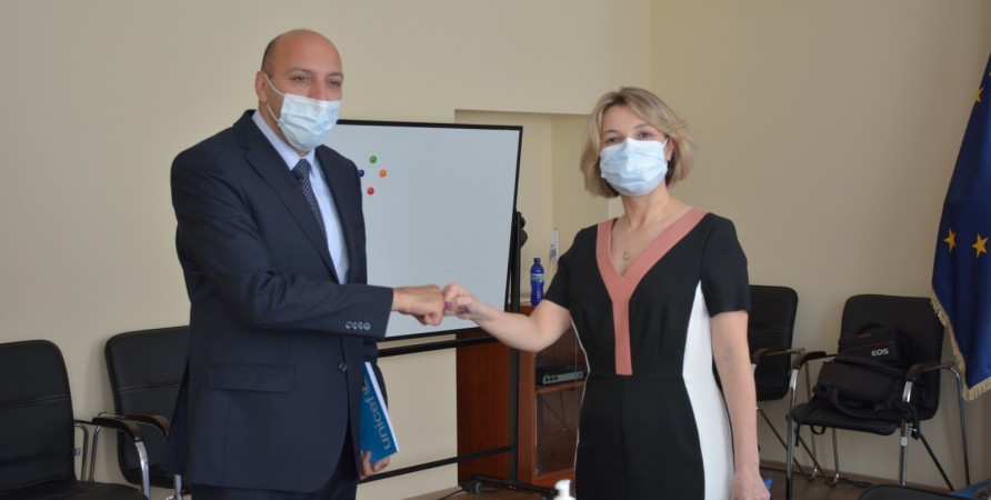 Meeting with UNICEF Representative in Georgia