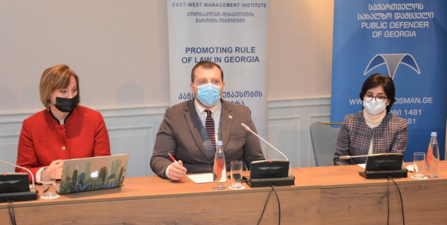Presentation of Public Defender’s Special Report on Human Rights Education at Higher Education Level in Georgia 