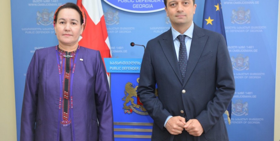 Public Defender Meets with Ombudsman of Turkmenistan