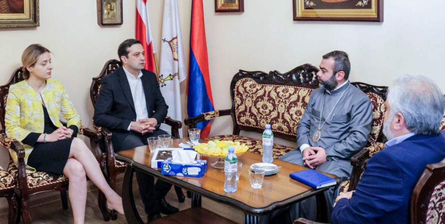 Public Defender Meets with Head of Armenian Diocese of Georgia