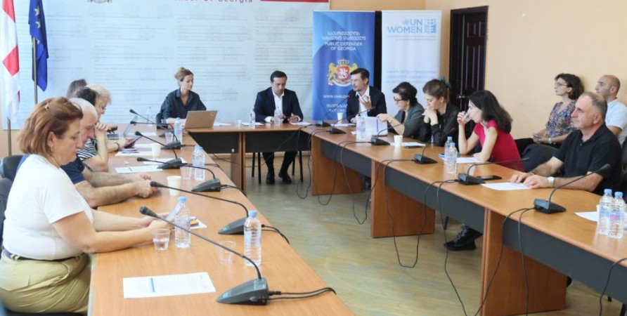 Public Defender Meets with Representatives of Civil Society and Women's Rights Defenders Working in Imereti