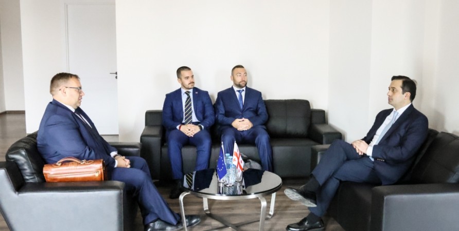 Georgian Public Defender Meets His Slovak Counterpart  