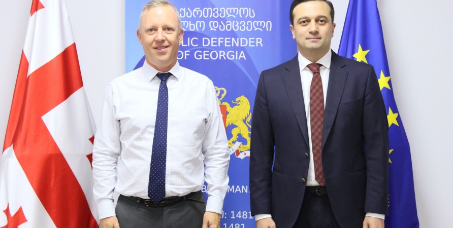 Ժողովրդական պաշտպանը հանդիպել է Վրաստանում Մեծ Բրիտանիայի դեսպանի հետ