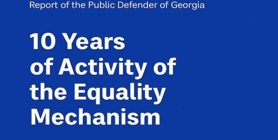 Public Defender Summarizes 10 Years of Activities of Equality Mechanism 