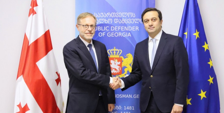 Ժողովրդական պաշտպանը հանդիպել է Վրաստանում Ֆրանսիայի դեսպանի հետ