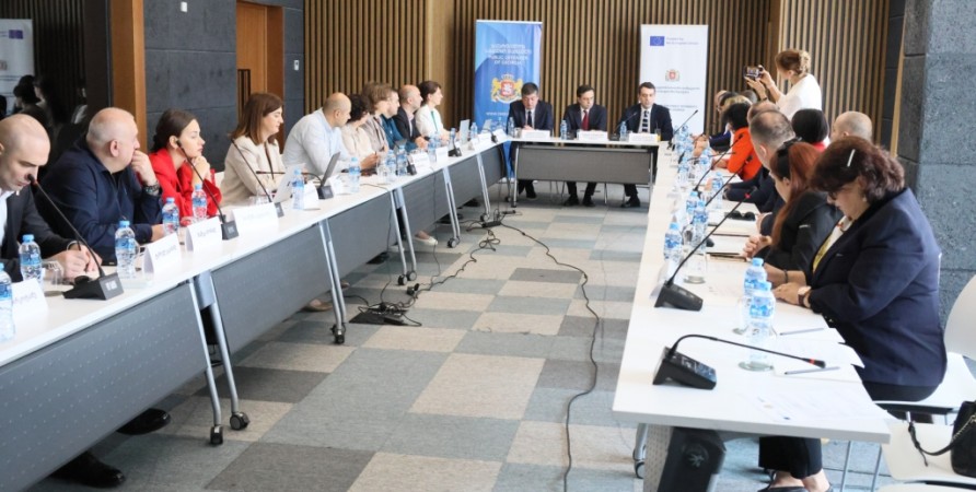 Gürcüstanın Xalq Müdafiəçisi ilə cinayət ədaləti sahəsində çalışan vəkillər arasında işgüzar görüş keçirildi