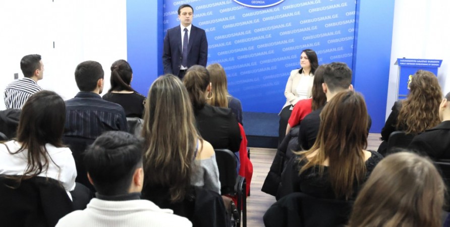 Public Defender Meets with Students of Higher Education Institutions