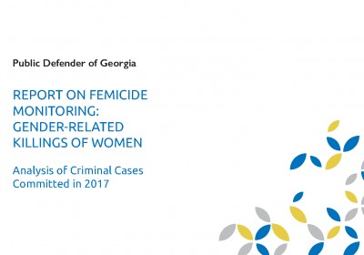 REPORT ON FEMICIDE MONITORING GENDER-RELATED KILLINGS OF WOMEN 2017 