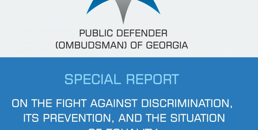 SPECIAL REPORT ON THE FIGHT AGAINST DISCRIMINATION, ITS PREVENTION, AND THE SITUATION OF EQUALITY 2018