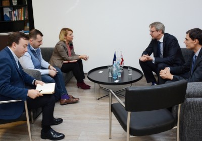 Public Defender Meet with EU Ambassador