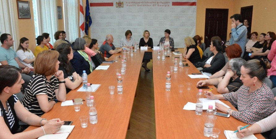 Public Defender Meets with Representatives of NGOs and Students in Kutaisi