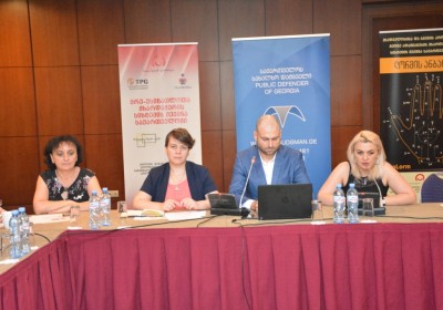 Creation of Support System for Deaf-blind Persons in Georgia