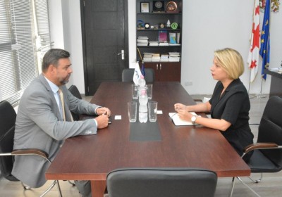Public Defender's Meeting with Ambassador of the Czech Republic