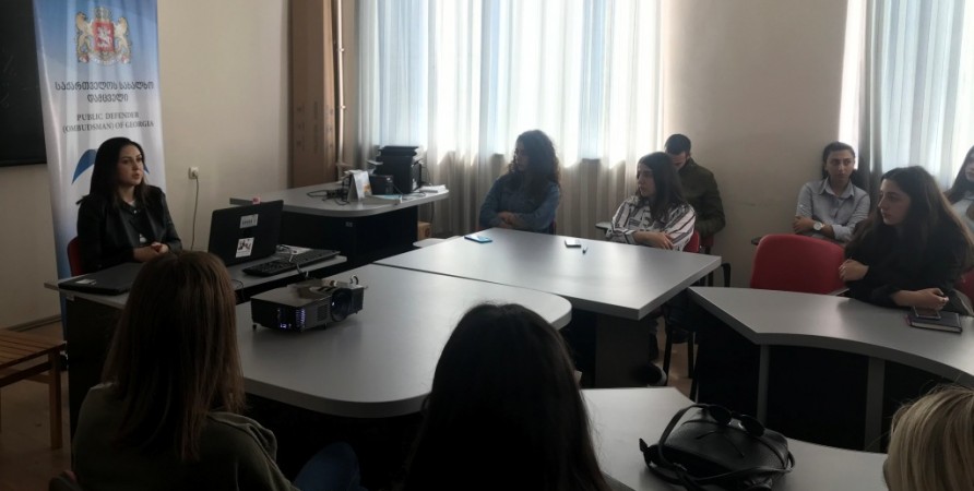 Meetings with Students of Kachreti and Telavi Educational Institutions 