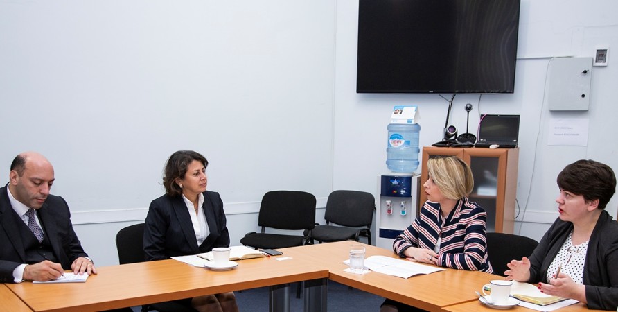 Public Defender Meets with UNICEF Regional Director for Europe and Central Asia