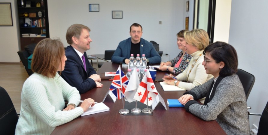 Public Defender Meets with Ambassador of Great Britain to Georgia