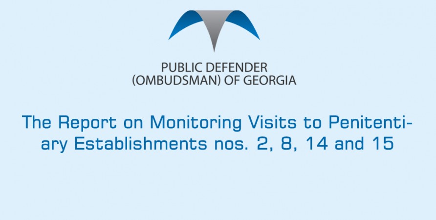 Report on the Monitoring Visits to Establishments nos 2, 8, 14, 15