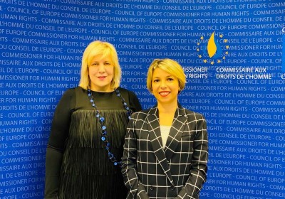Public Defender Meets with Council of Europe Commissioner for Human Rights