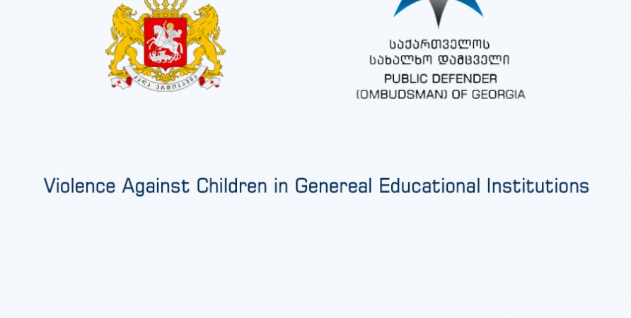 Violence Against Children in Genereal Educational Institutions