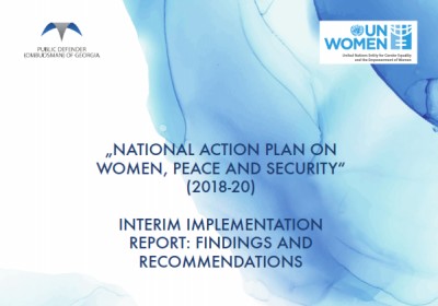 Findings and Recommendations of Interim Monitoring of Implementation of 2018-2020 National Action Plan for Women, Peace and Security