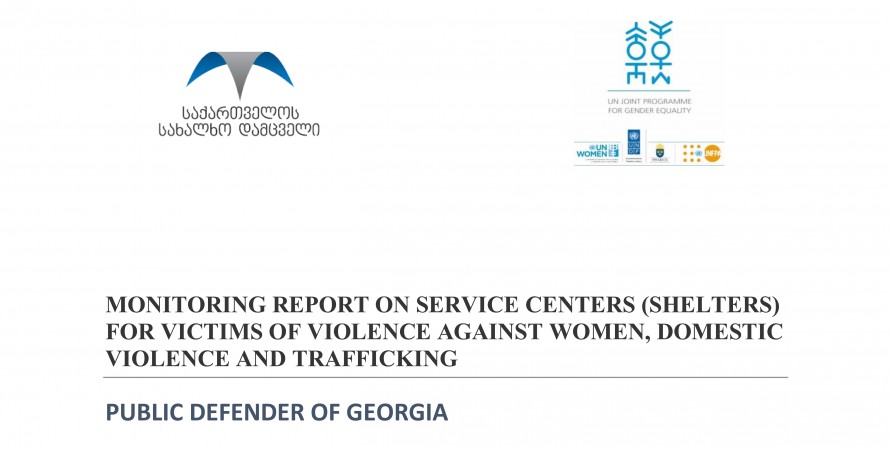 MONITORING REPORT ON SERVICE CENTERS (SHELTERS) FOR VICTIMS OF VIOLENCE AGAINST WOMEN, DOMESTIC VIOLENCE AND TRAFFICKING 2020