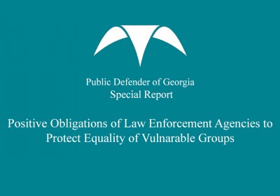 Public Defender’s Report on Obligations of Law Enforcement Officers to Protect Equality