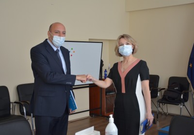 Meeting with UNICEF Representative in Georgia