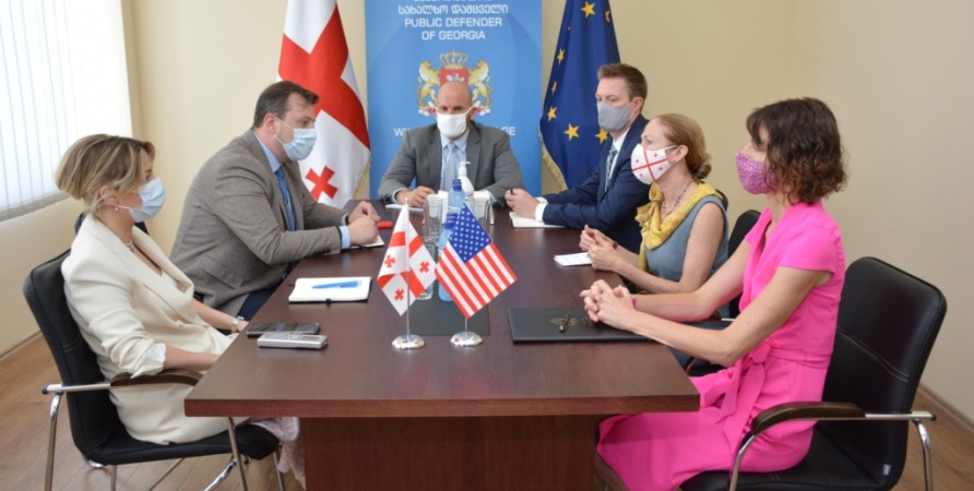 Meeting between Public Defender of Georgia and US Ambassador to Georgia
