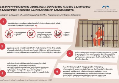Վրաստանի ժողովրդական պաշտպանը բանտարկյալների իրավունքների պաշտպանության հարցով դիմել է Սահմանադրական դատարան