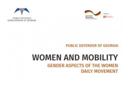 WOMEN AND MOBILITY - GENDER ASPECTS OF THE WOMEN DAILY MOVEMENT