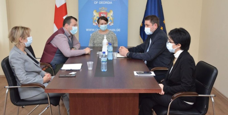 Ժողովրդական պաշտպանը հանդիպել է մարդու իրավունքների հարցերում Վրաստանի վարչապետի խորհրդականի հետ