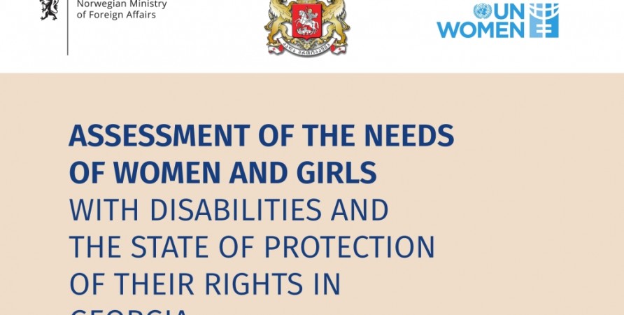 ASSESSMENT OF THE NEEDS OF WOMEN AND GIRLS WITH DISABILITIES AND  THE STATE OF PROTECTION OF THEIR RIGHTS IN GEORGIA
