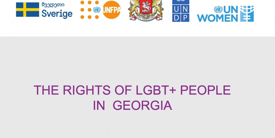THE RIGHTS OF LGBT+ PEOPLE IN GEORGIA
