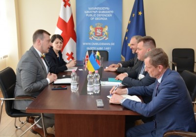 Deputy Public Defender of Georgia Meets with Vice-Minister of Foreign Affairs of Lithuania