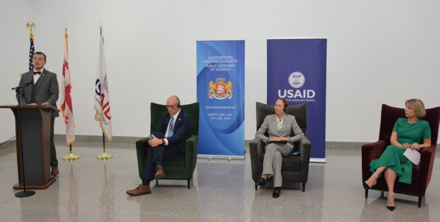 აშშ-ს საერთაშორისო განვითარების სააგენტოსა (USAID) და სახალხო დამცველის აპარატს შორის მთავრობათა შორის შეთანხმება გაფორმდა